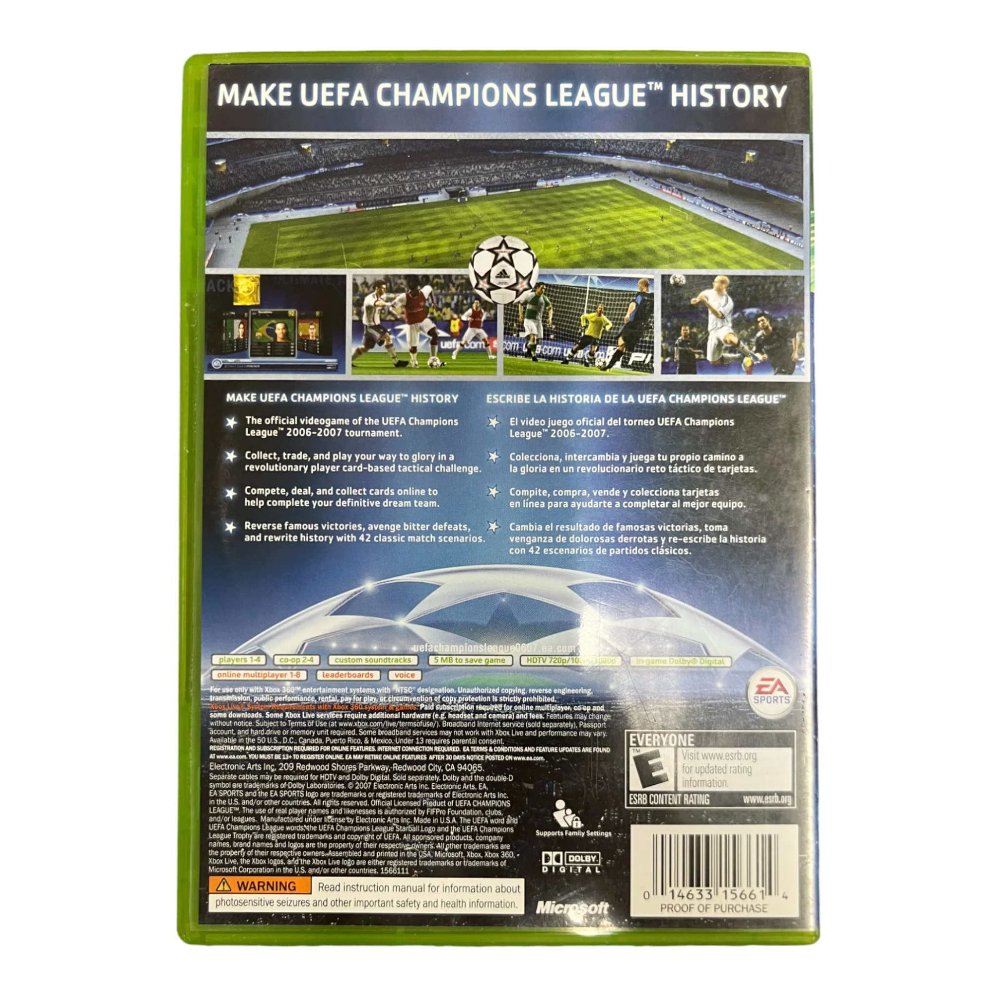 UEFA Champions League 2006-2007 (Xbox 360) - Image 3