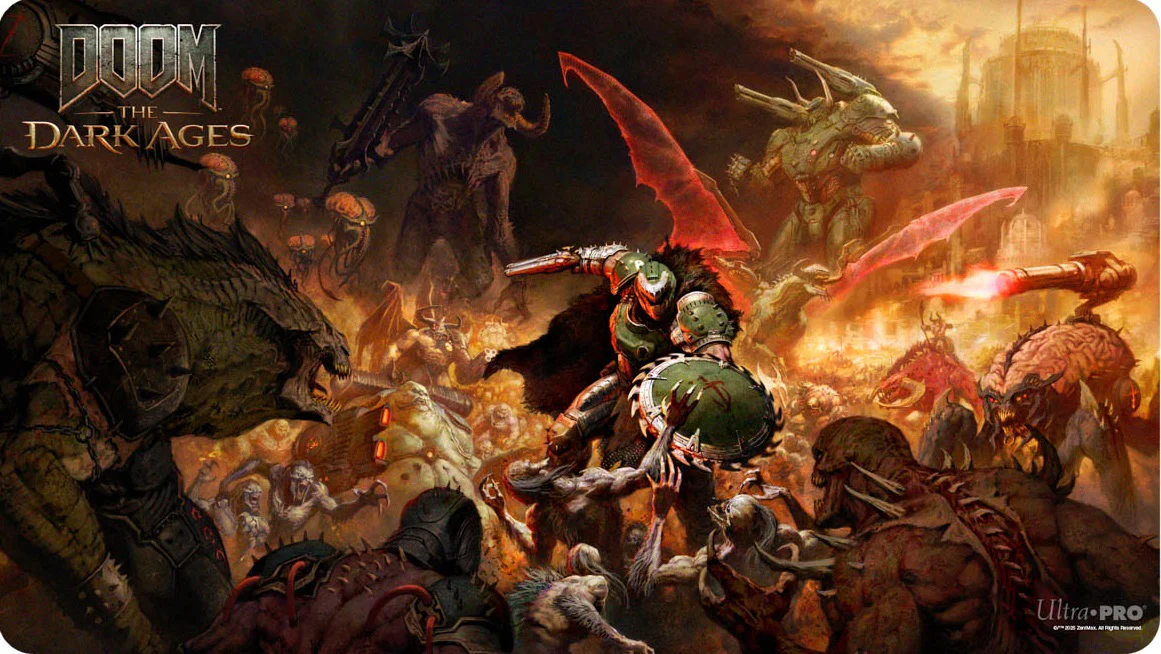 Ultra Pro Playmat Doom Dark Ages - Image 3