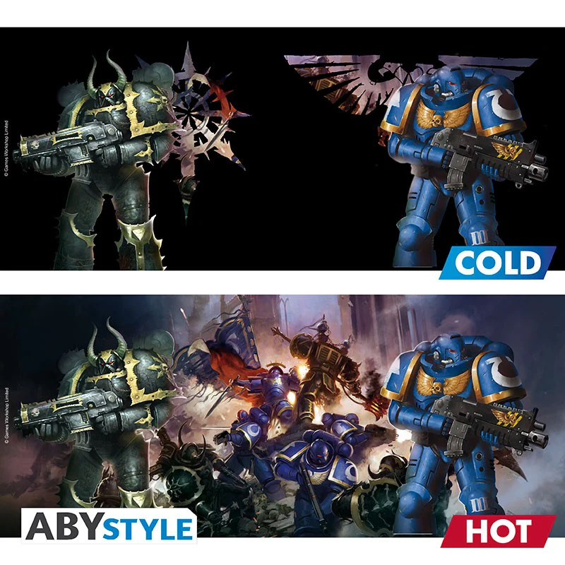 Warhammer 40K Mug Heat Change Ultramarine/Legion - Image 2
