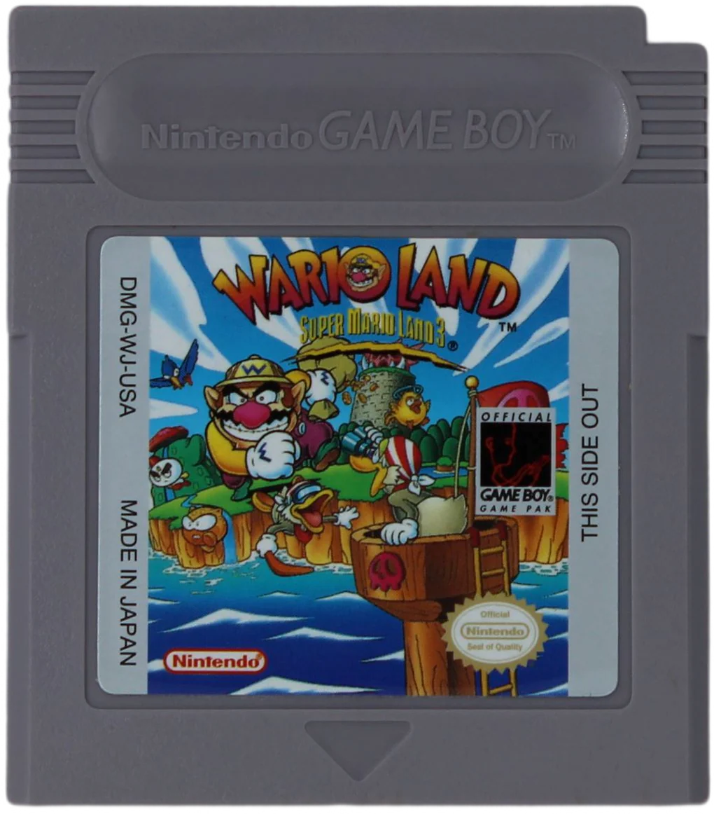 Wario Land: Super Mario Land 3 + Manual (GB)