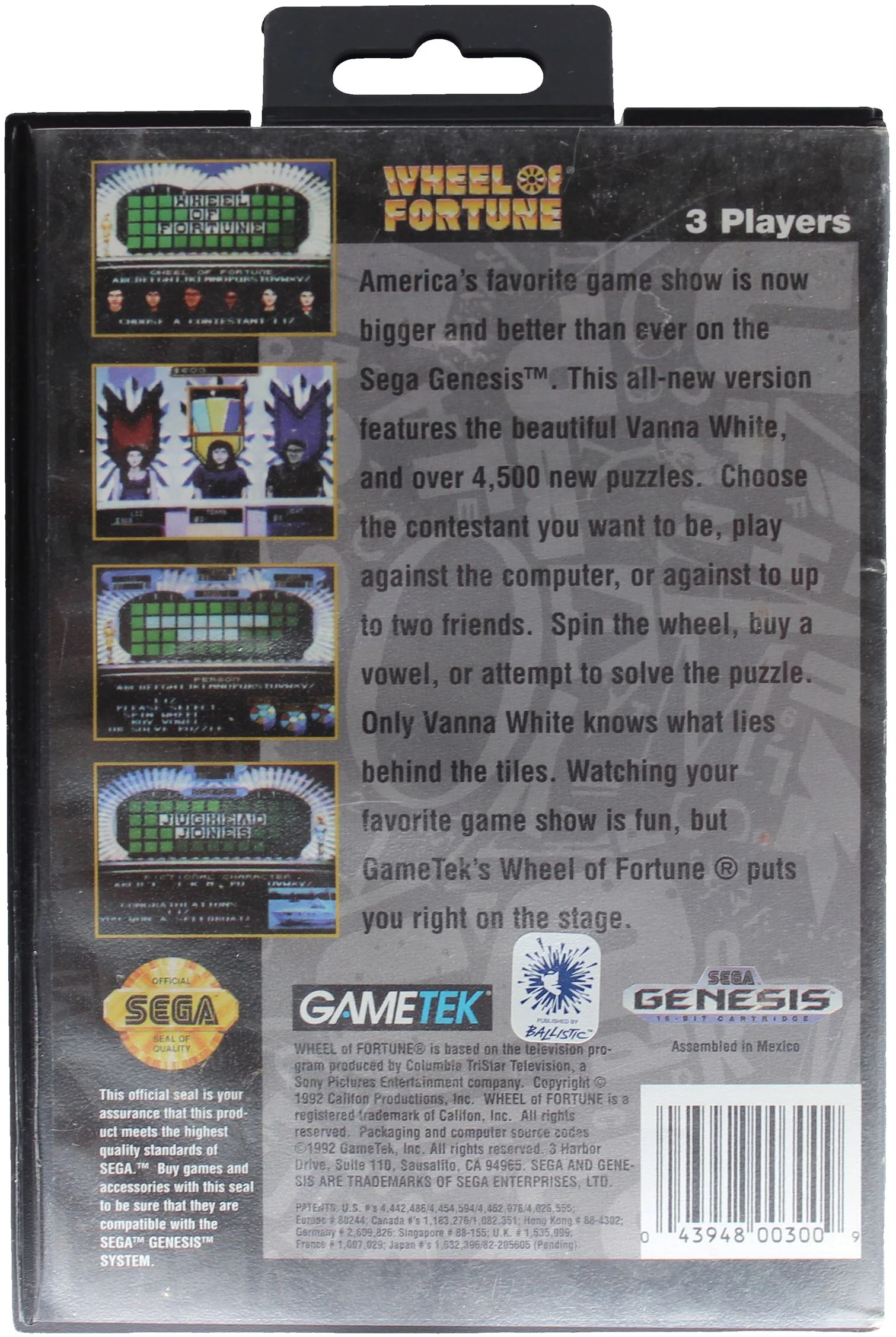 Wheel Of Fortune (Genesis) - Image 2