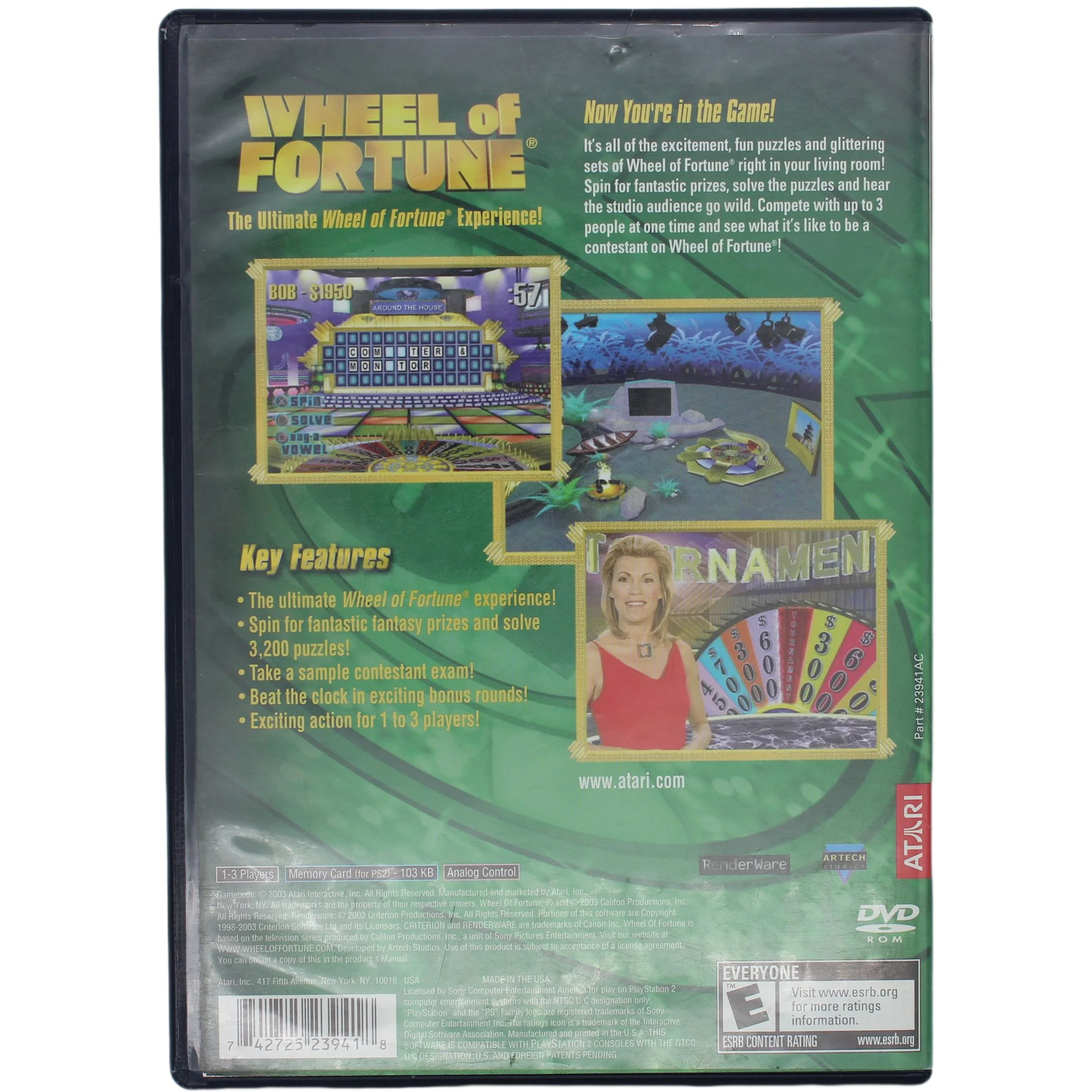 Wheel Of Fortune (PS2) - Image 3