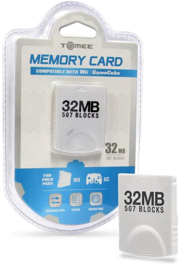 WII & GAMECUBE 32MB MEMORY CARD