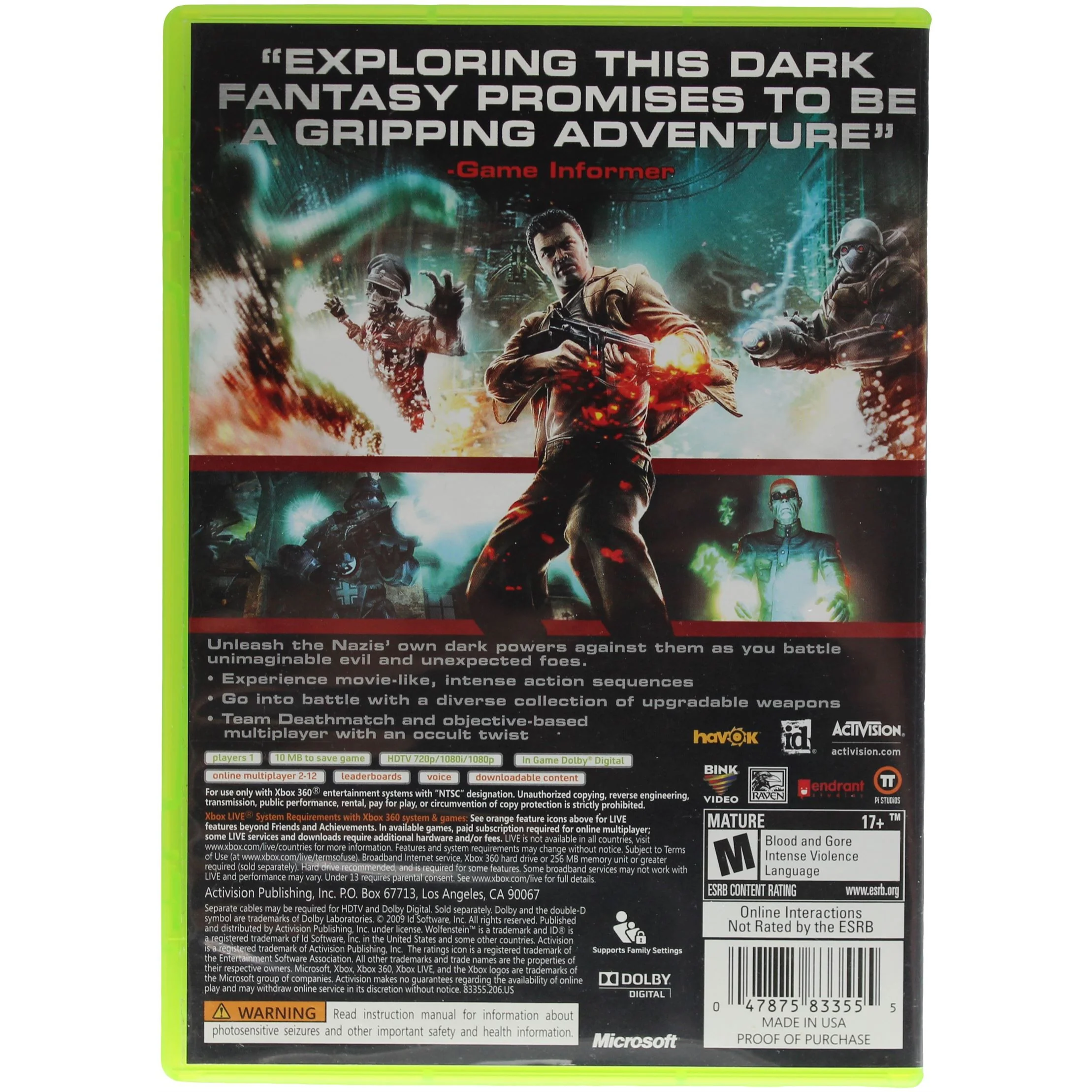 Wolfenstein (Xbox 360) - Image 2