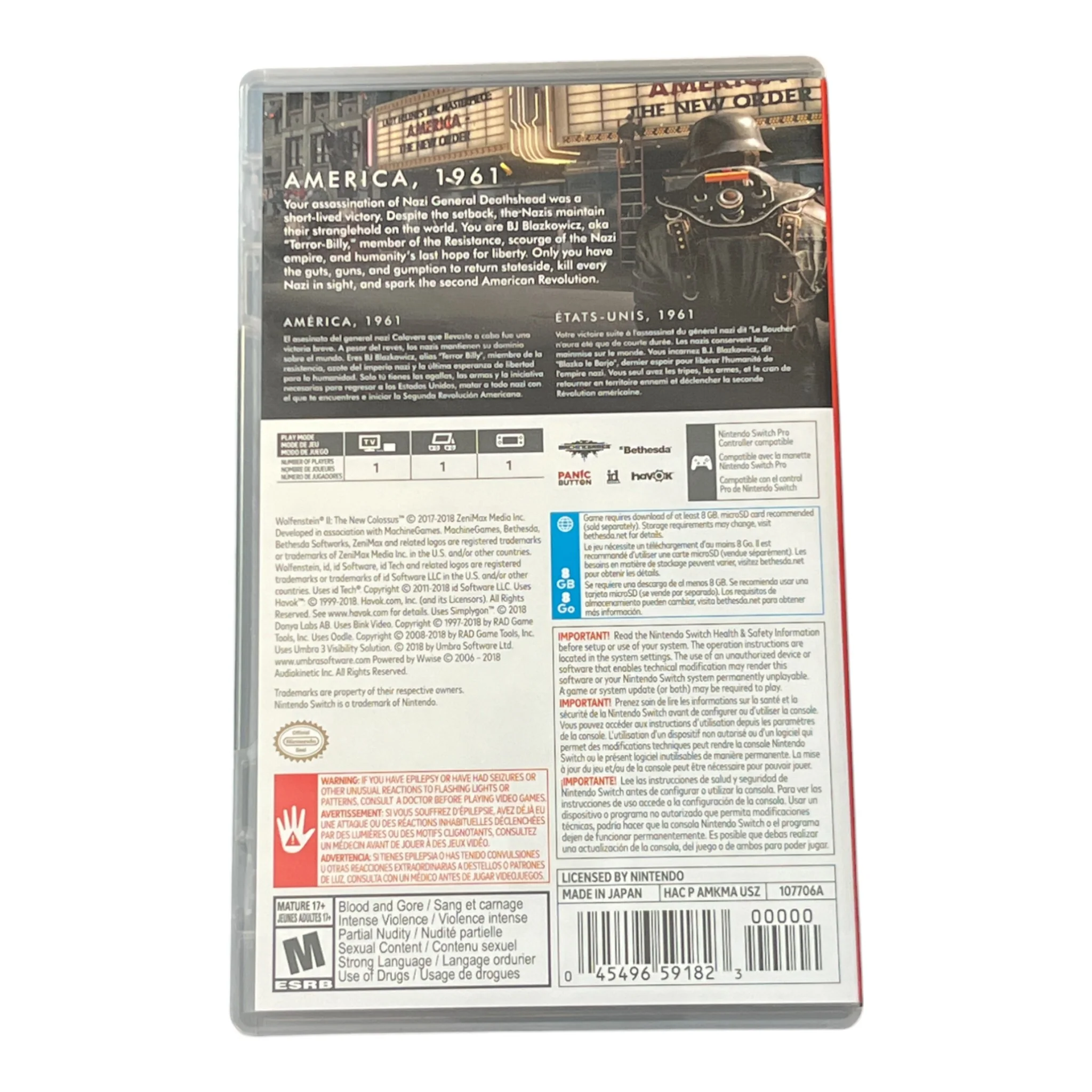Wolfenstein II: The New Colossus (Switch) - Image 2