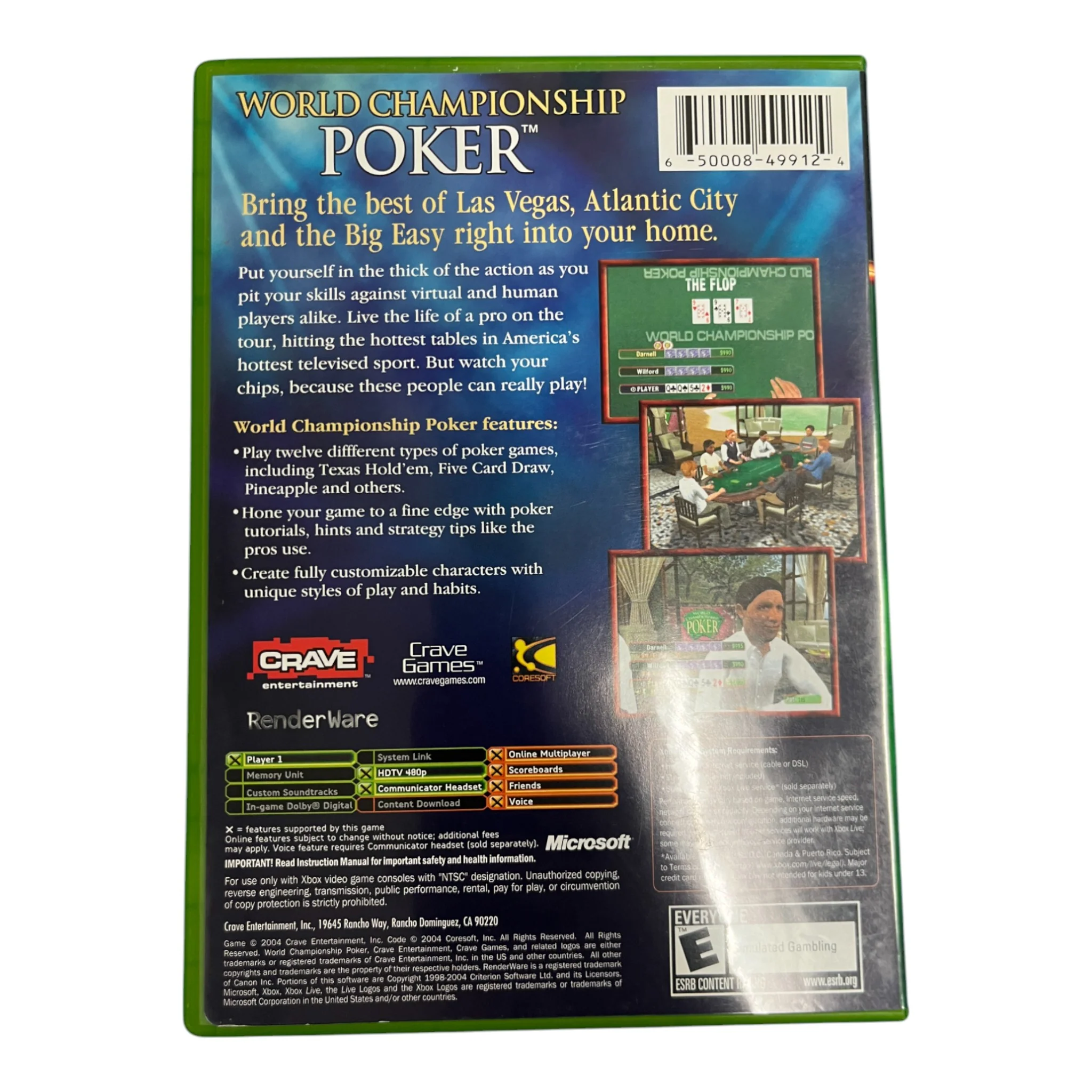 World Championship Poker (Xbox) - Image 2