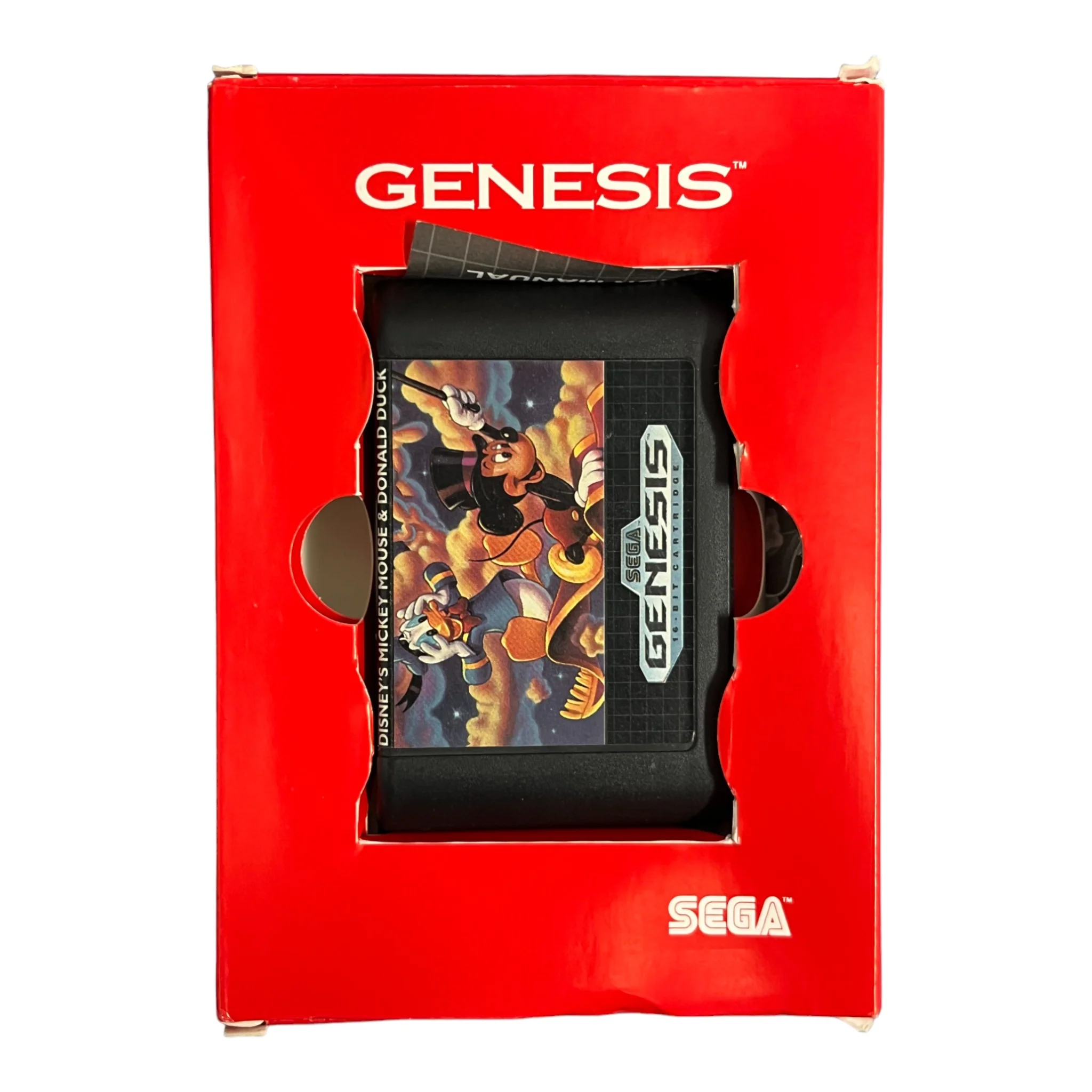 World Of Illusion [Cardboard Box] (Sega Genesis) - Image 2