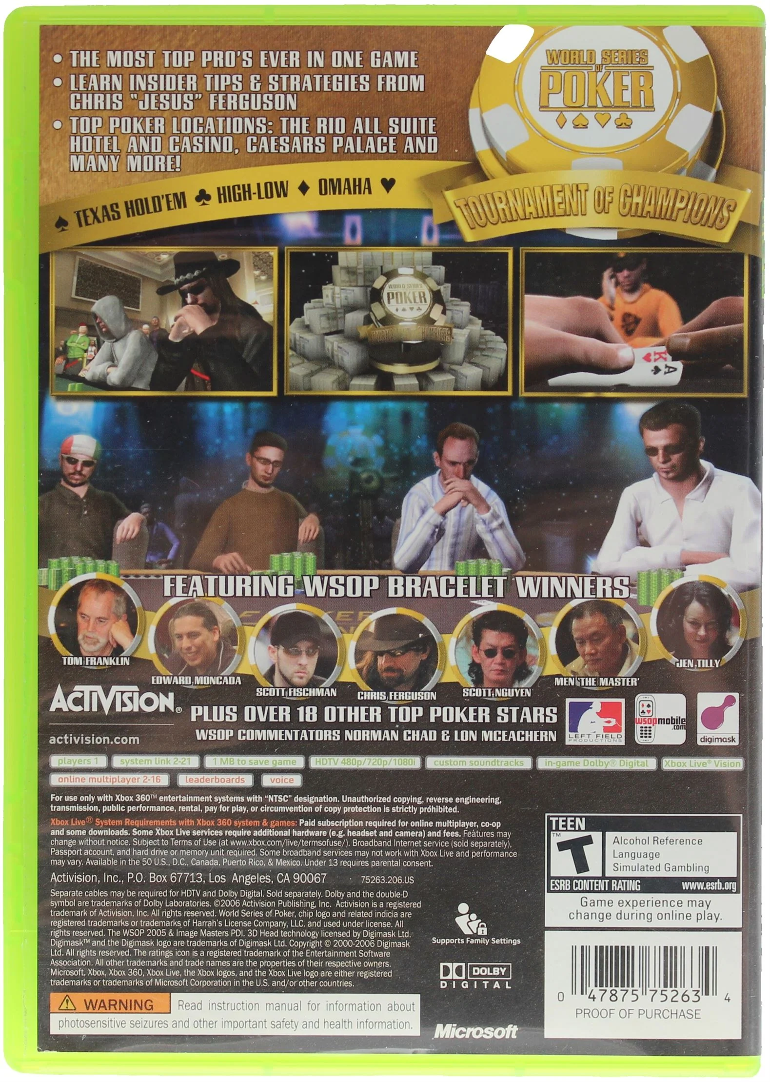 World Series Of Poker: Tournament Of Champions 2007 Edition - Image 2