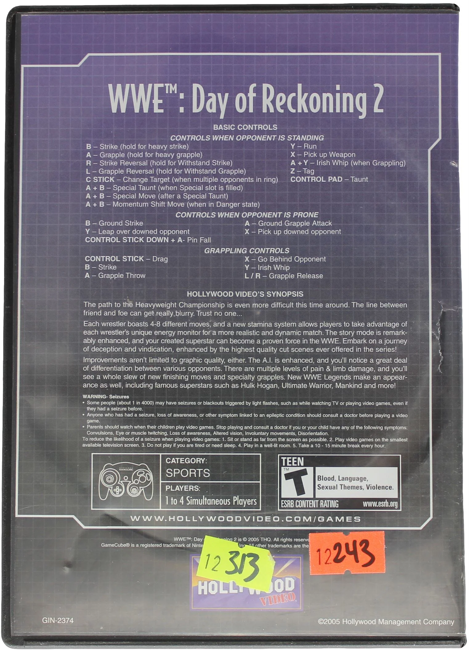 WWE: Day Of Reckoning 2 - Image 2