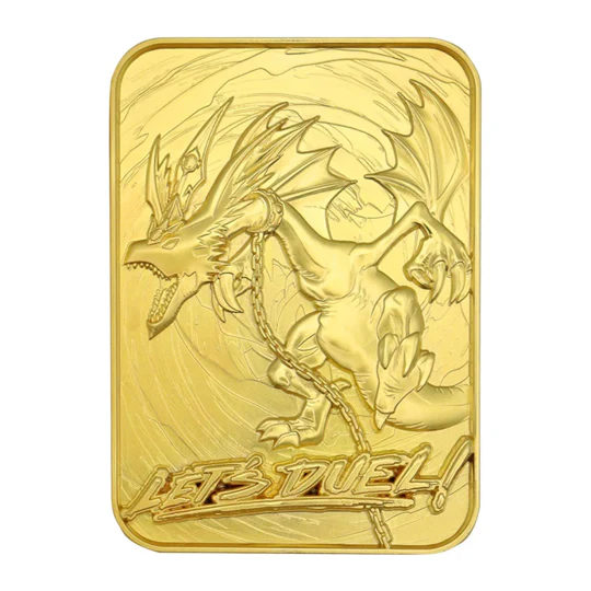 Yu-Gi-Oh! Limited Edition 24k Gold Plated Metal Cards - Image 9