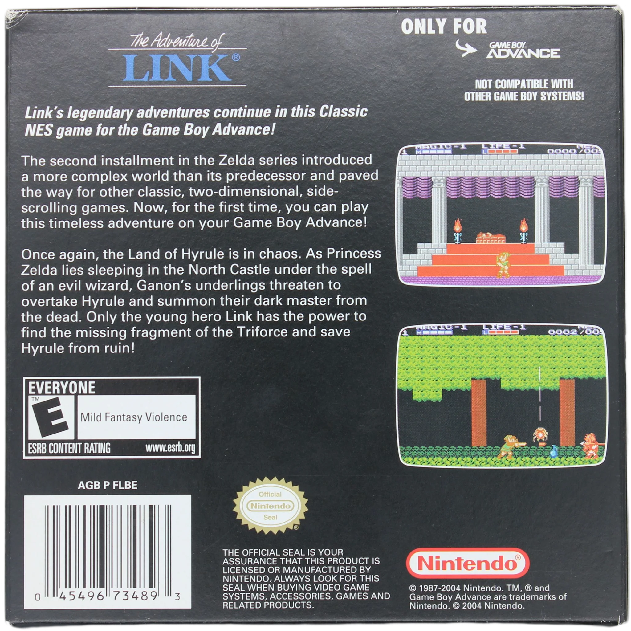 The Legend Of Zelda II: The Adventure Of Link (GBA) - Image 2