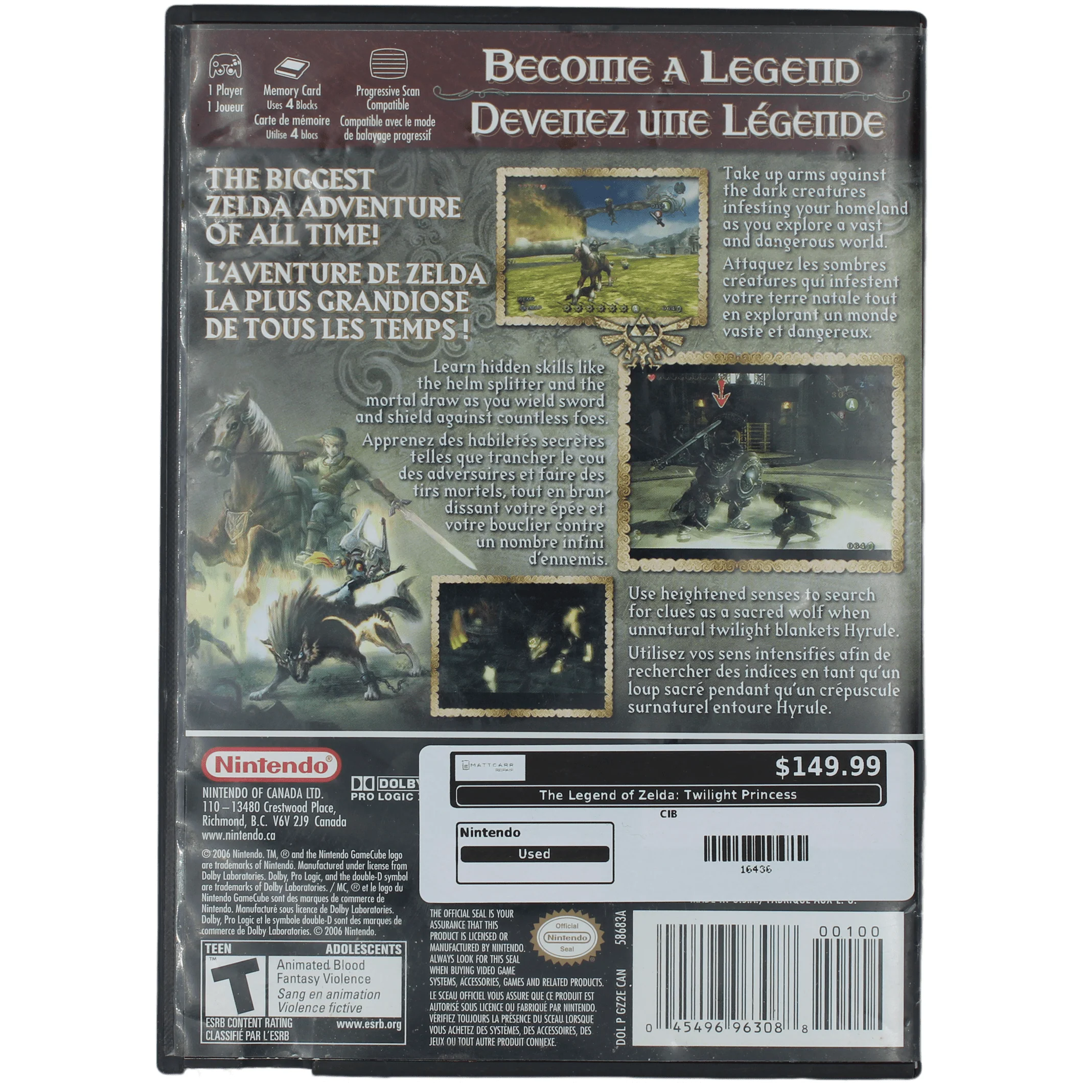 The Legend Of Zelda: Twilight Princess (GC) - Image 3