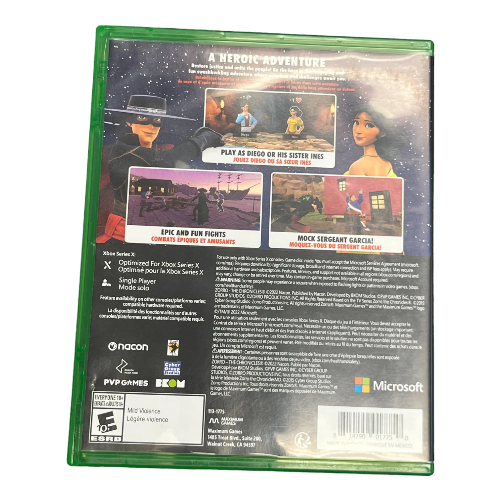 Zorro The Chronicles (Xbox Series X) - Image 3